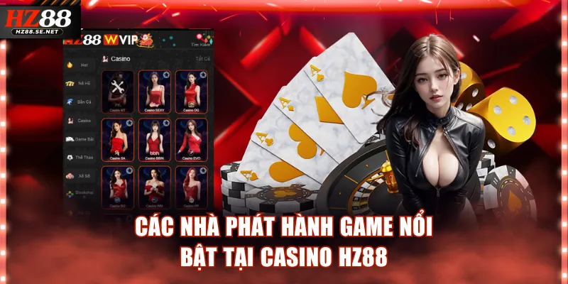 Các nhà phát hành game nổi bật tại sảnh 
